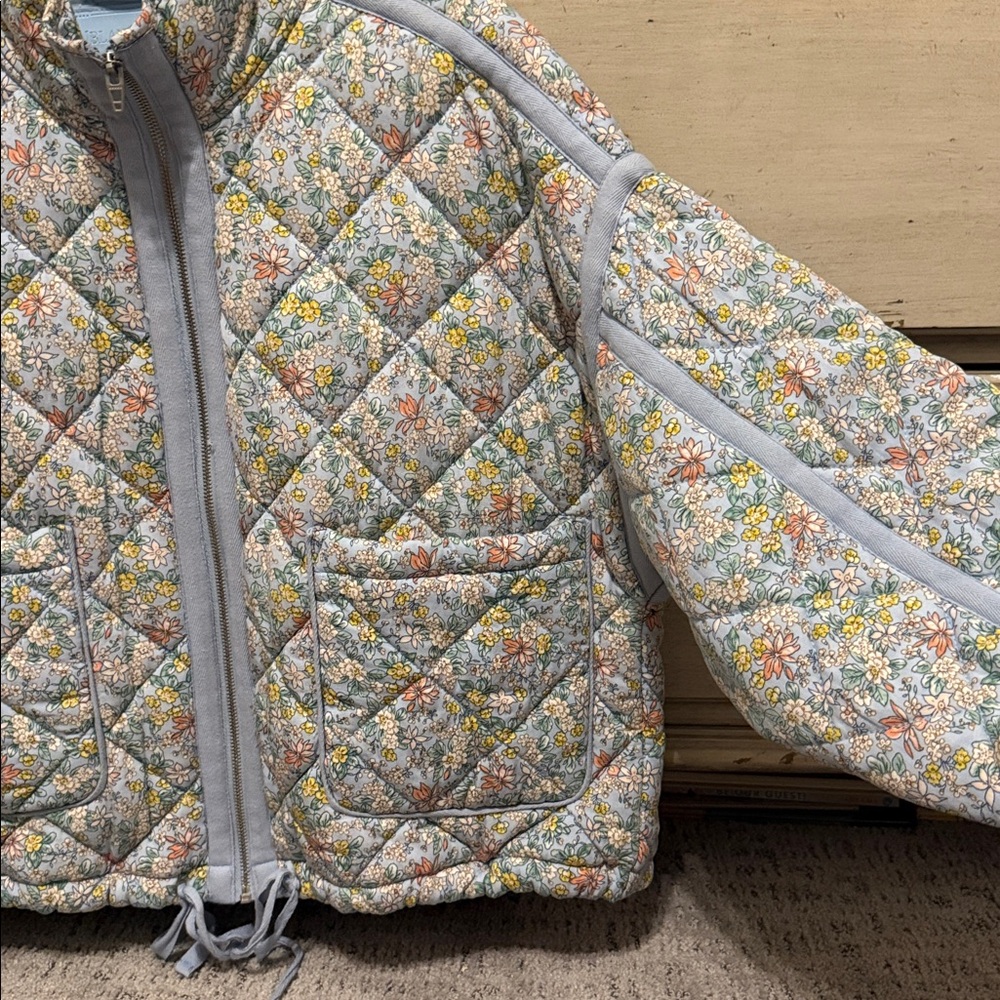 Blank NYC Floral Quilted Jacket - Picture 2 of 6